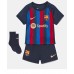 Cheap Barcelona Eric Garcia #24 Home Football Kit Children 2022-23 Short Sleeve (+ pants)